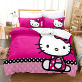 Keeppley Kitty Animation Derivatives Bedding Sets Australia /Europe/USA Full Queen King Size Quilt Duvet Cover