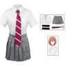 Anime Tokyo Revengers Tachibana Hinata Cosplay Costume White Shirt School Uniform JK Short Skirt Uniform Carnival Party Clothing