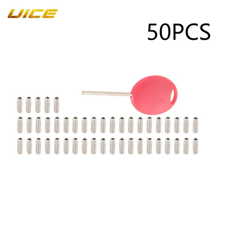 Surf Fins Key+Screws For FUTURE Fins Surfboard Fins 50pcs Screw with Multicolor Keys For Surf Fins Surfing Accessories