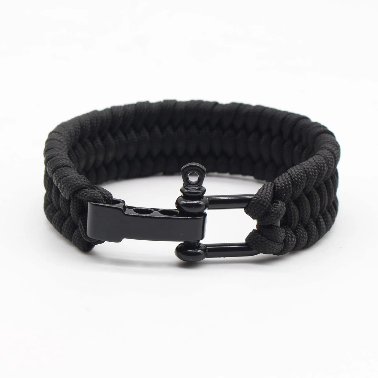 Braided Paracord Bracelets for Men Women Outdoor Camping Parachute Rope Clasp Survival Bracelet Multi-Function Adjustable 2022