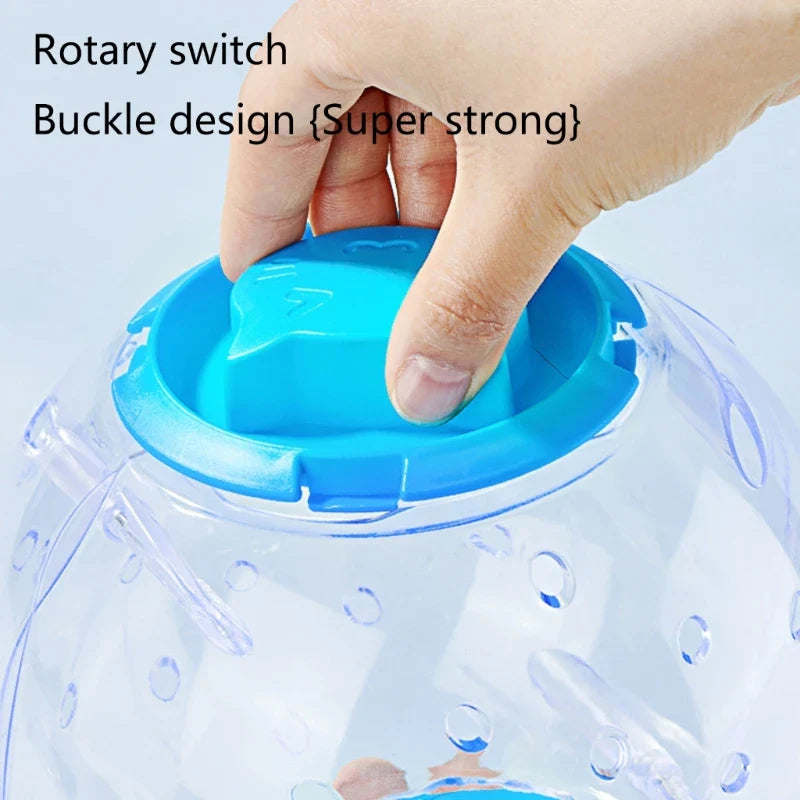 Hamster Running Ball Exercise Toy for Hamsters Gerbils 18cm Exercise Wheel