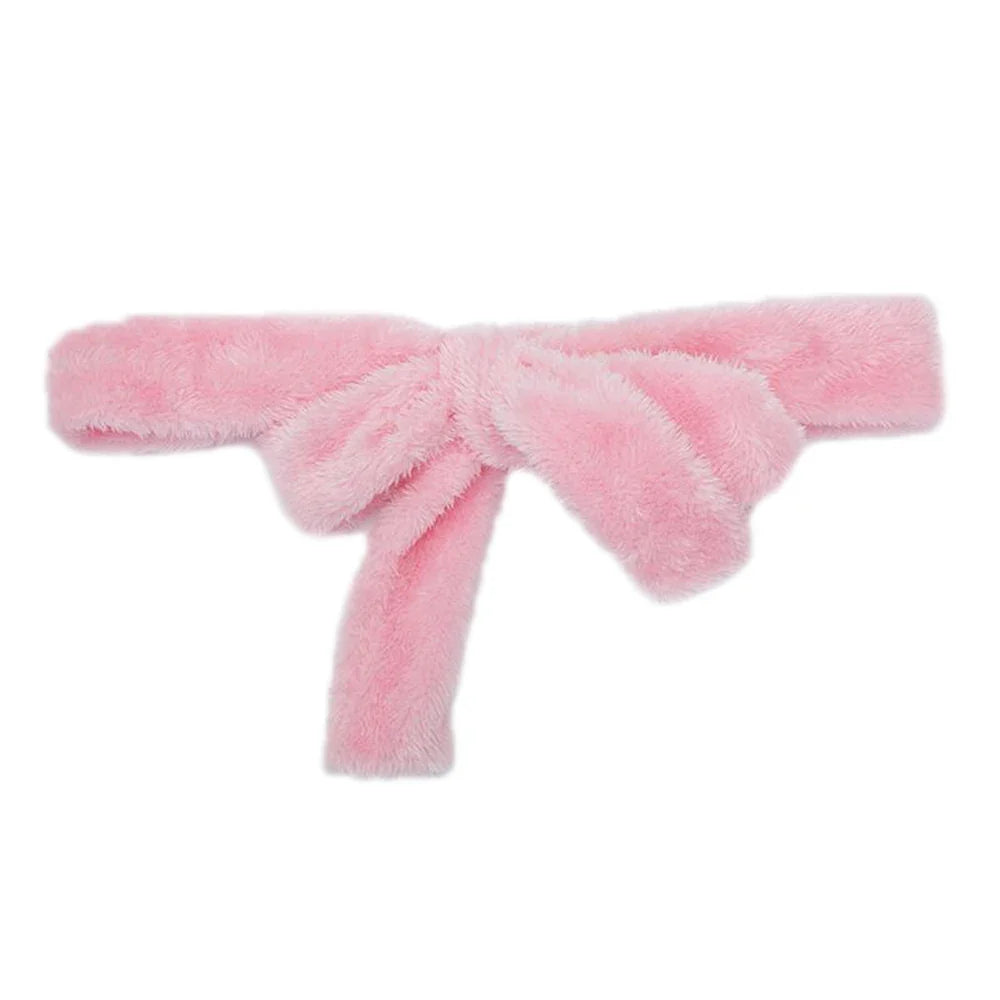 Women’s Soft Plush Pajamas Bathrobe Replacement Belts Solid Flannel Wrap Tie Waist Belt