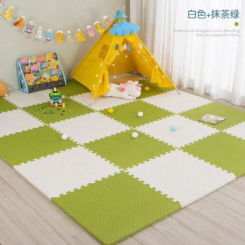 30cm Baby Foam Clawling Mats EVA Puzzle Toys for Children Kids Soft Floor Play Mat Interlocking Exercise Tiles Gym Game Carpet