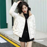 2023 New Winter  Down Cotton Women Short Parkas Jackets Casual Thick Warm Pattern Coat Female Winter Outwear Loose Jacket Parkas