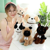 Cute Simulation Of Many Kinds Of Dog Plush Toys Delicate Small Kawaii Two Ha Dolls For Children And Girlfriends Birthday Gifts