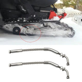 Snowmobile Ice Scraper Stainless Steel Ice Scratchers Reverse Replacement Kit For Reverse Non-reverse Gear Equipped Snowmobiles