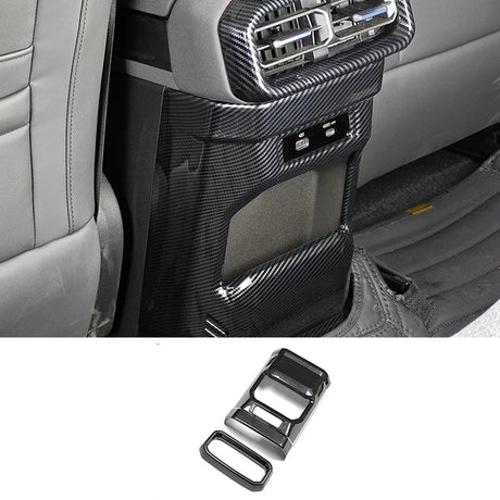 Chery Jetour Traveller T2  Carbon Fiber Patterned Interior Patch Trim Frame Stickers Interior Accessories Interior Protection