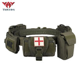 Yakeda Army User Outdoor Black Hunting Tactics Law Enforcement Duty Security Traffic Police air gun Belt