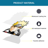 Anime naruto Gradient Uzumaki Character 3D Anime Stickers Moving Motion Stickers Decals for Car Tablet Computer Stickers