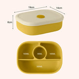 Baby Food Storage Silicone Lunch Box For Babies Kids Bento Box Portable Baby Food Storage Container BPA Free Stuff For Babies