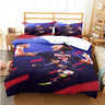 Football Star Pattern Duvet Cover Set Bedding for Adult Kids Bed Set Comforter Cover Bedding Set 10 Sizes