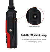 BAOFENG Original UV-10R Battery Can USB Charging High Capacity 4800mAh Long Standy For Walkie Talkie UV10R Radio Accessories