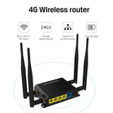 Cioswi WE826-T2 300Mbps 3G 4G Router Wifi 4g Cat6 NL678-E Modem Sim Card Slot OpenWRT 4*LAN Roteador Access Point for Russia EU