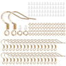 100/300pcs Plated 925 Silver Earring Hook Kit Ear Open Jump Ring DIY Christmas Earring Jewelry Making Findings Accessories Set