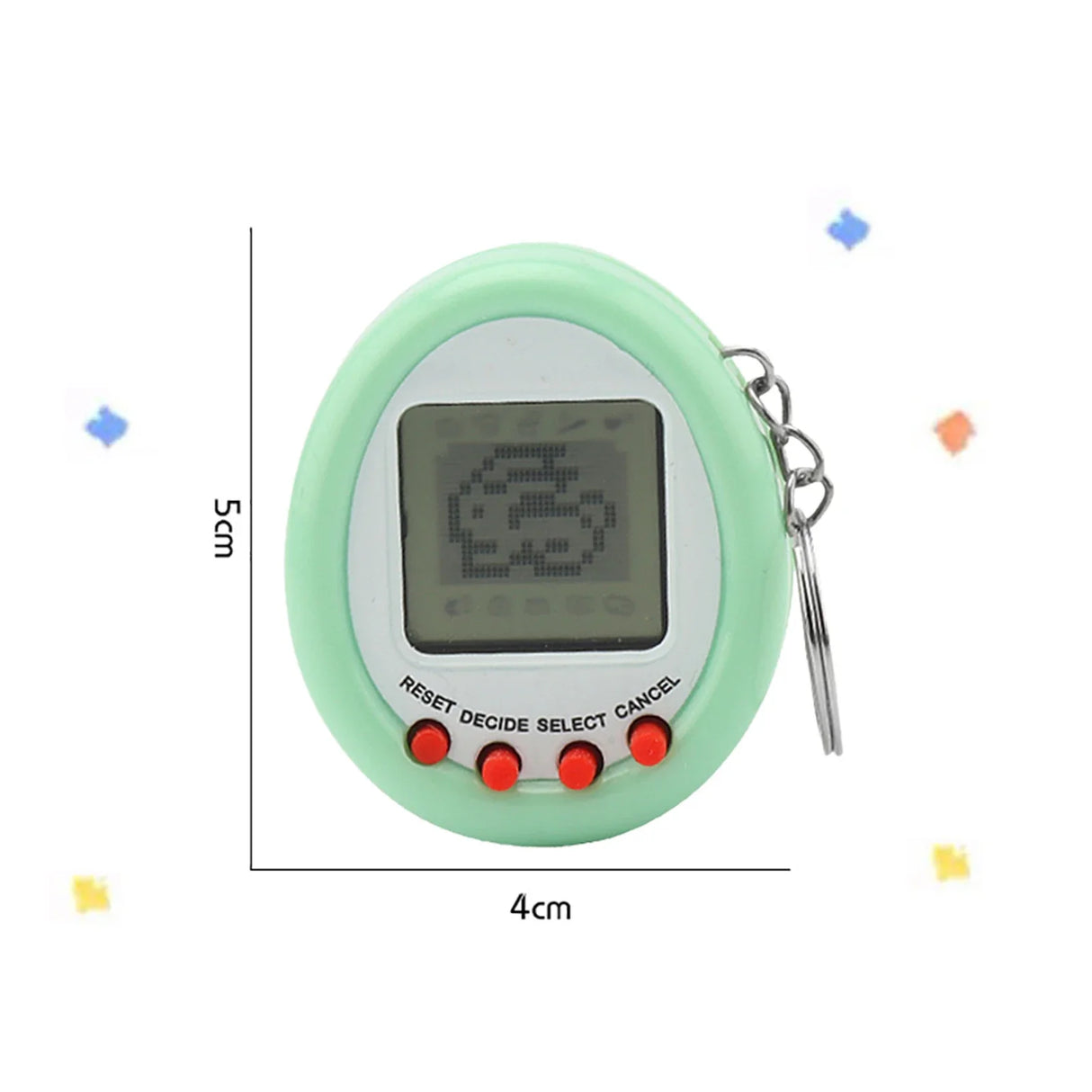 Tamagotchies Electronic Pets Toys 90S Nostalgic 49 Pets in One Virtual Cyber Pet Toy Funny Tamagochi Game Console Keyring Gift