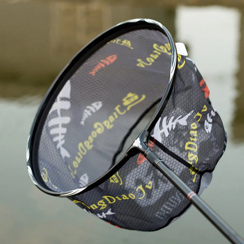 2023 Folding Fish Guard Net Multifunction Metal EVA Bucket Fishing Box Thicken Live Fish Case Outdoor Fishing Tackle Gear XA132