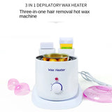 800ml Wax Heater Warmer Hair Removal Wax Machine Wax-melt Waxing Kit Paraffin Heater Wax Beans Bead Heating Machine