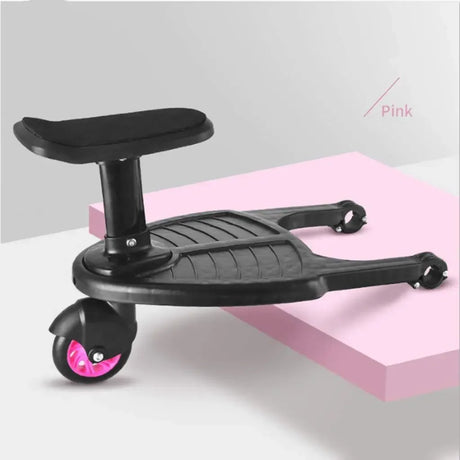 Children Stroller Pedal Adapter Extension Armrest Second Child Auxiliary Trailer Bumper Twins Scooter Hitchhiker Standing Plate