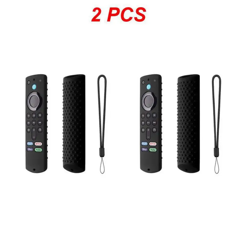 1~4PCS For Amazon Fire TV Stick 4K TV Stick Remote Silicone Case Protective Cover Skin Remote Control Protection Silicone Cover