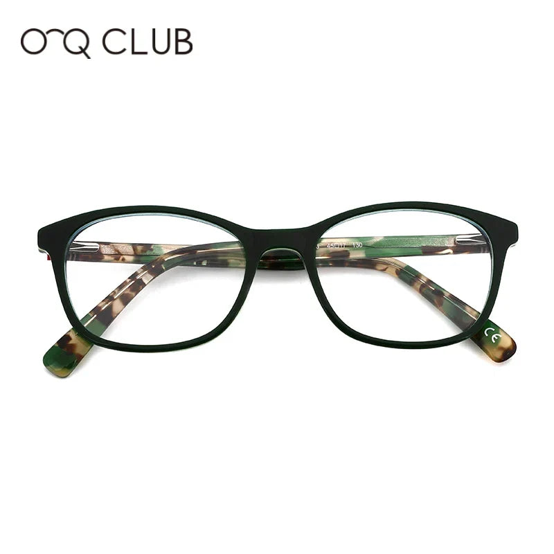 O-Q CLUB Kids Glasses Square Comfortable Myopia Optical Children’s Eyeglasses Ultralight Firm Acetate Eyewear OQ16002