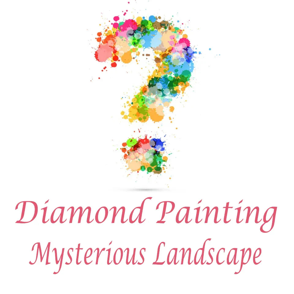 AB Fairy Dust Drill Mystery Diamond Painting Surprise Gift Random Picture Mysterious Embroidery Full DIY Home Decor Childrens