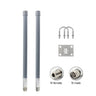 hot sale 2400mhz 12dbi outdoor omnidirectional IP67 wifi high frequency fiberglass communication helium antenna