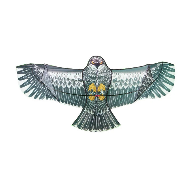 1.5m/1.8m Big Eagle Kite Easy to Fly in the Breeze Big Steel Eagle Golden Eagle Belt Outdoor Sports