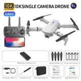 E88 Pro Drone 10K Camera Ultra HD Dual Foldable RC Quadcopter Altitude Hold Visual Positioning Auto Return RC Drone Toy