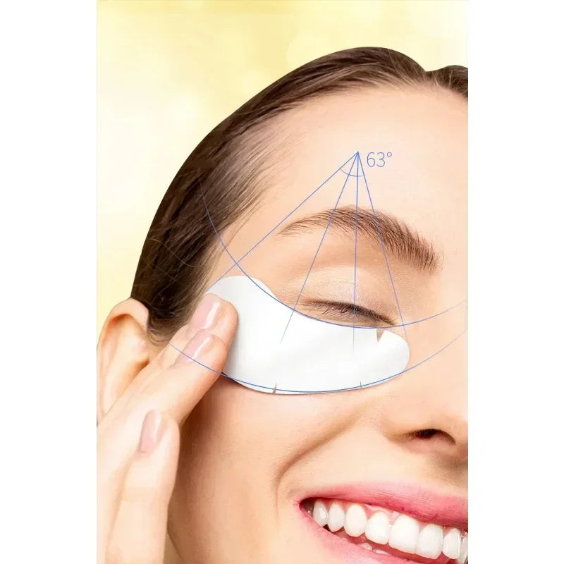 100PCS V Shaped Eyelash Patches Hydrogel Gel Eye Patches Wholesale false Eyelash Extension Under Eye Pads Makeup Tools