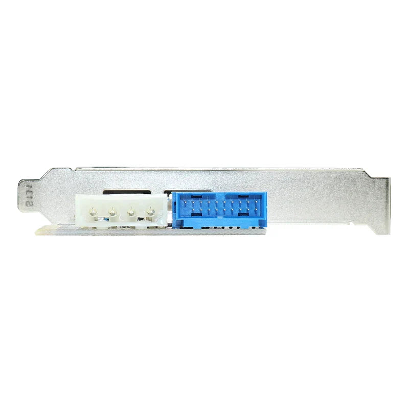 USB 3.0 Pci-e Adapter 2 Port Usb To Pcie Front Panel 20pin 20 Pin USB3.0 Hub PCI Express Controller Card Adapter