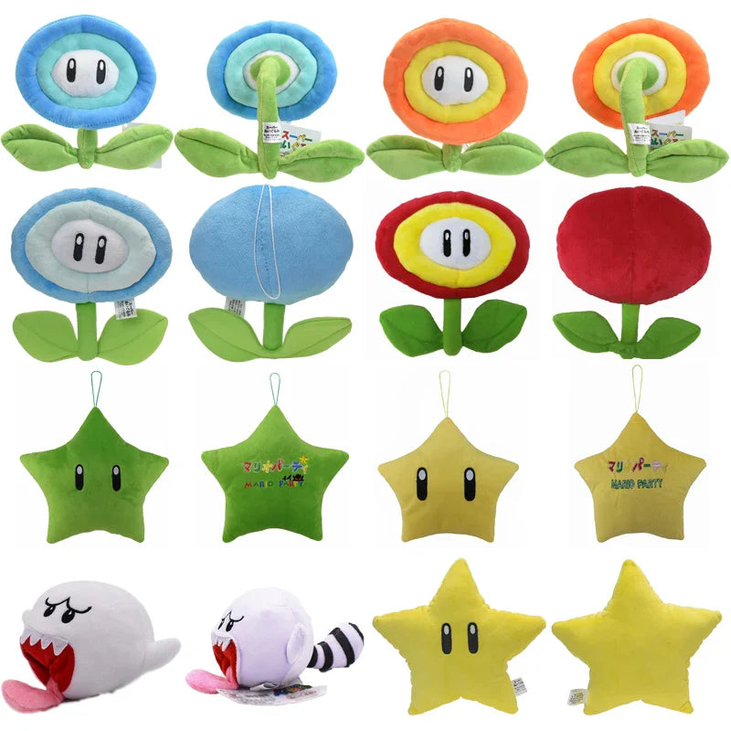 41 Styles Mario Plush Toys Goomba Toad Yoshi Boo Kamek Shy Guy Nabbit Koopa Troopa Ice Flower Anime Stuffed Cartoon Peluche Doll