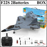 2024 New F22S 2.4G 4CH 3D6G RC Airplane Raptor F22 Warplane WLtoys A180 Upgrade Version LED Light With Gyroscope Out Door Toys