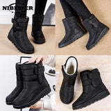 New Women Boots Winter Snow Boots Platform Shoes For Women Ankle Boots Waterproof Botas Mujer Keep Warm Botines Cotton Shoes