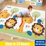 Thicken 1/0.5cm Baby Play Mat Non-Toxic Educational Children's Carpets in The Nursery Climbing Pad Kids Rug Activitys Games Toys