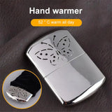 Portable Liquid Fuel Mini Hand Warmer Reusable Furnace Metal Alloy Compact Pocket Handy Winter Heater Burner For Outdoor