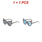 1~4PCS Kids Sunglasses Portable Colorful Fashion Summer Eyewear Sunglasses Eyeglasses Plastic Fashion Childrens Sun Glasses