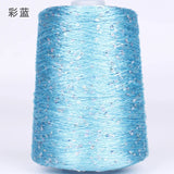 500G Glitter FancyYarn Sequin  Hand Crochet Thread Knitting Clothes Needleworkyarn With Sequins Knitting Yarn Needlework Sequins