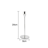 1 Set European Metal Candle Holder Exquisite Candlestick Candelabra Vintage Golden Wedding Decoration Home Living Room Decor