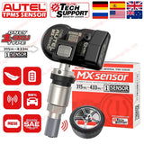 2024 Newest Autel TPMS Sensor 2in1 MX-Sensor Tire Repair Tools TPMS Sensor Programing W/ TS501 TS508 AUTEL 433 MHZ 315MHZ EU US