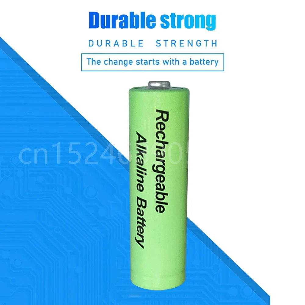 1-2pcs New AA Rechargeable Battery 1.5V 3000mah Alkaline Batteries for Remote Control Electronic Toys LED Light Shaver Radio