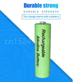 1-2pcs New AA Rechargeable Battery 1.5V 3000mah Alkaline Batteries for Remote Control Electronic Toys LED Light Shaver Radio