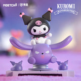 Moetch Sanrio KUROMI Cute Kawaii Blind Box Anime Figure Mystery Box Troublemaker Alliance Series Birthday Christmas Gifts