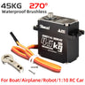 9imod RC Servo 35kg 45kg 25kg 51kg Metal Waterproof Brushless Servo Motor For Servo RC 1/10 1/8 Traxxas TRX4 Axial SCX10 RC Car