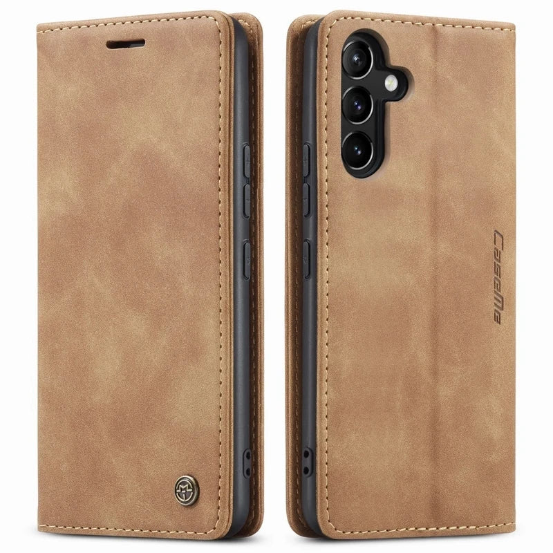 Leather Flip Case For Samsung Galaxy A54 Cover Shockproof Wallet Phone Case For Samsung A54 A 54 5G