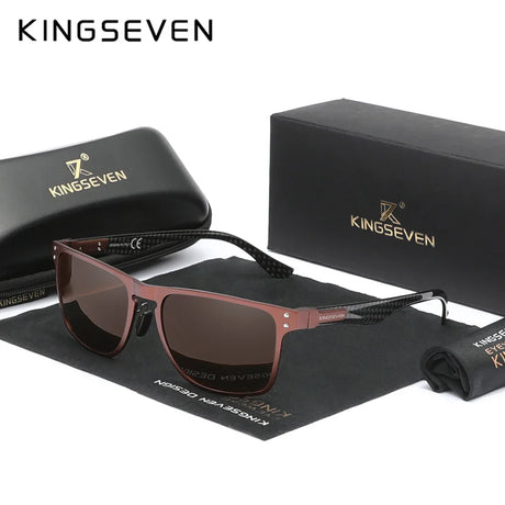 KINGSEVEN Aluminum Men’s Sunglassses High Quality Luxury Polarized UV400 Glasses For Driving  Sports Accessory Women Gifts