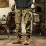 2023 Autumn Winter Cargo Pants Men Retro Loose Casual Pants Men Military Tactic Outdoors Jogging Pants Fashion Sweatpants