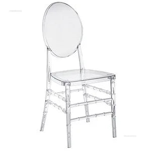 Home Transparent Dining Chair Hotel Crystal Chair Commercial Furniture Outdoor Wedding Chair Banquet Lounge Chairs For Events