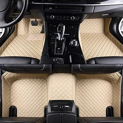 Custom Car Floor Mats for Mercedes Benz C Class W203 2004-2007 W204 W205 W206 2023 Years Interior Details Car Accessories Carpet