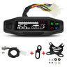 HD Universal Mini RPM Gauge Motorcycle Meter Speedometer Digital Odometer Electric Injection Carburetor Instrument For KR200