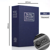 Password Security Safe Lock Cash Money Coin Storage Key Locker Kid Gift Security Mini Dictionary Safe Box Book Money Hide Secret